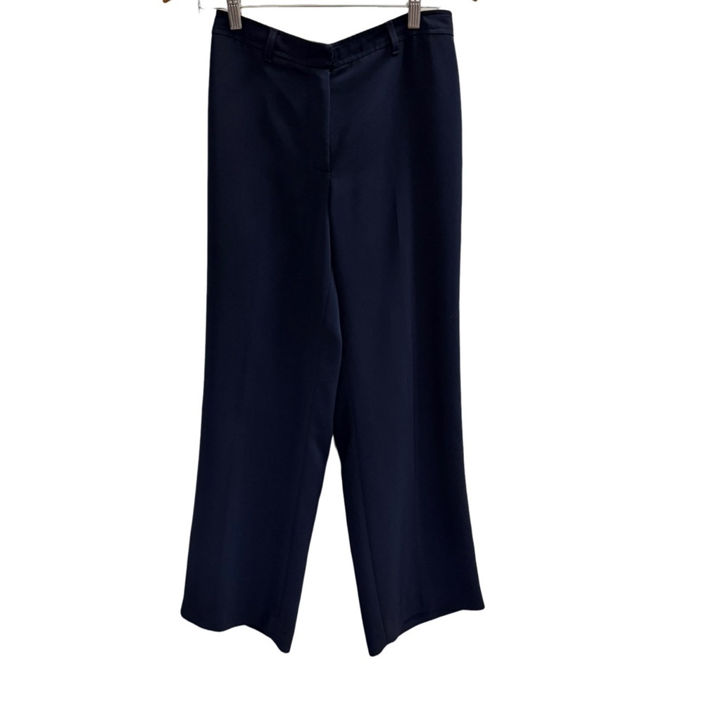 Vintage VALENTINO Trouser Pants Navy Blue Size 42 = US Size 12